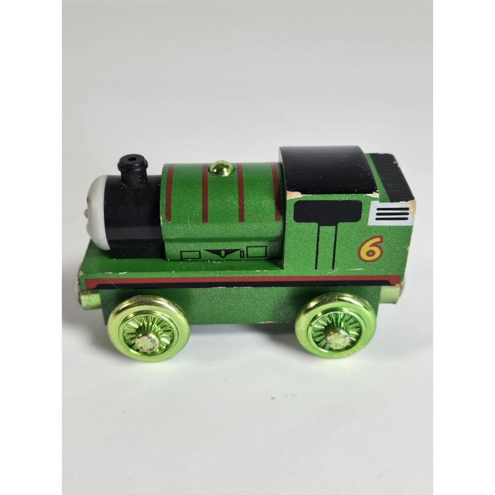 Thomas Wooden Railway Metallic Percy Celebrating 60 Years 2005 Learning Curve
